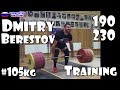 Dmitry Berestov (RUS, 105KG) | Olympic Weightlifting Training | Motivation
