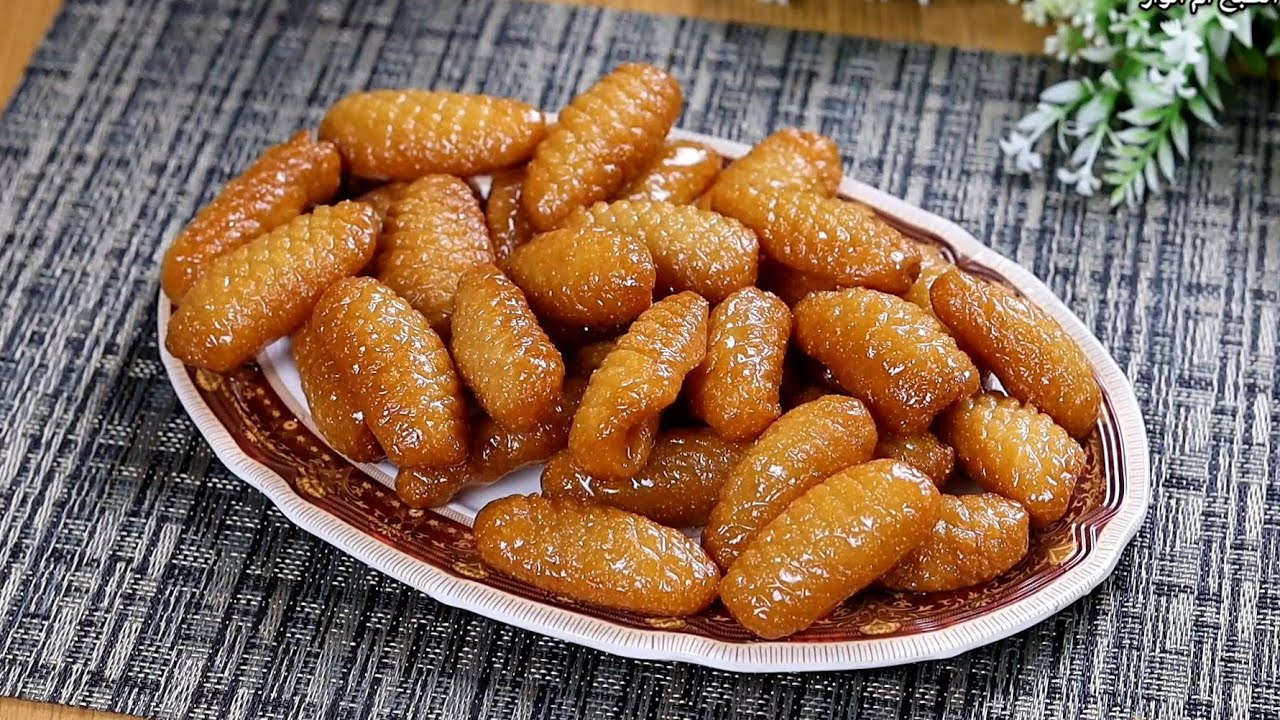 أحلى صوابع زينب مقرمشة وناجحة😉بأبسط مكونات وطريقة حلوى شهية سريعة و محبوبة جدا