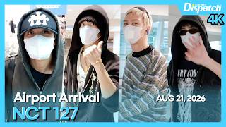NCT 127, Incheon International Airport ARRIVAL