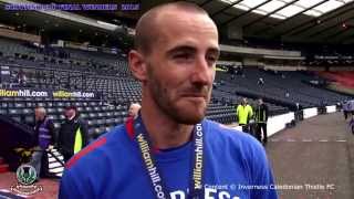 CaleyJagsTV :James Vincent Post Scottish Cup Final interview, 30/05/2015