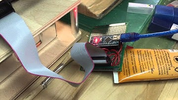 First run arduino to tb6560 adapter on cnc machine