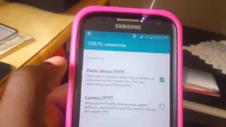 Can't see video files on Phone when connected to PC fix