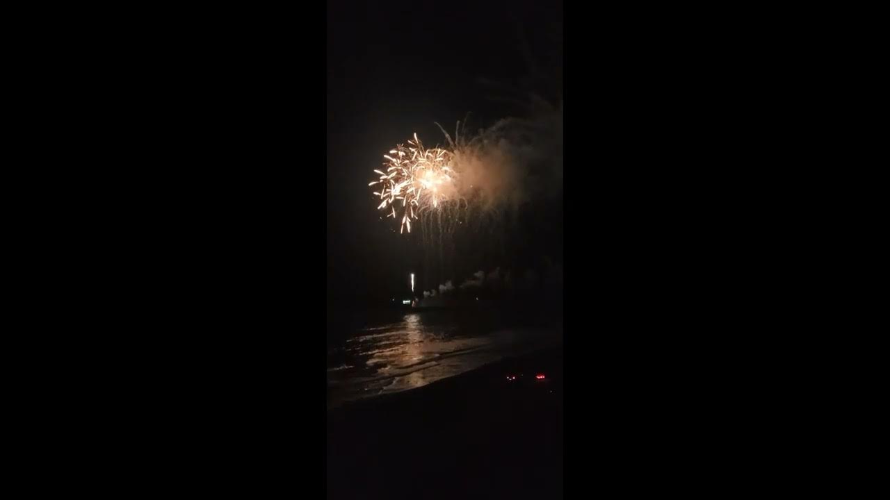 4th Of July Fireworks 2022 Cherry Grove Pier YouTube