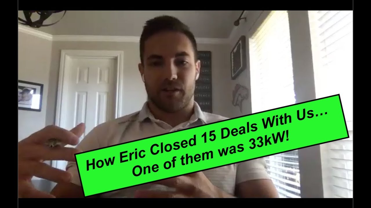 Solar client system success interview eric youtube