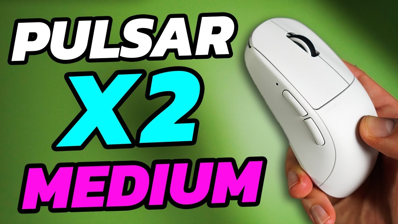 PULSAR X2 MEDIUM Review: MEDIUM vs MINI? 完全オーダー pulsar X2 wireless MEDIUM PC周辺機器