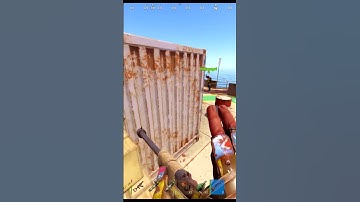 OIL RIG COUNTER IN RUST SMOKED! #rustgame #rust #rustconsole #gaming #rustshorts #rustpvp #shorts