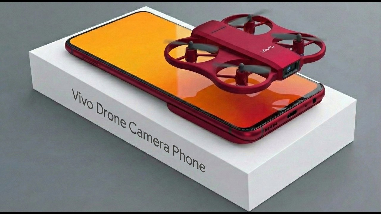 Vivo Drone Camera Phone — официальный первый взгляд, дата запуска, цена и характеристики.
