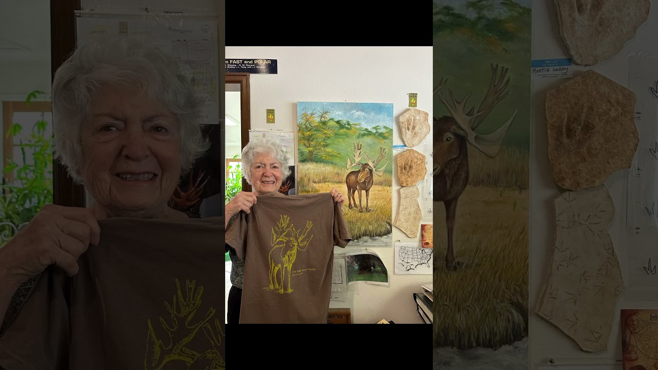 JUDY OUR QUEEN! you can get her extinct elk moose tees in bio! 