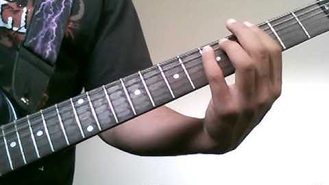 Scream Aim Fire - BFMV guitar lesson