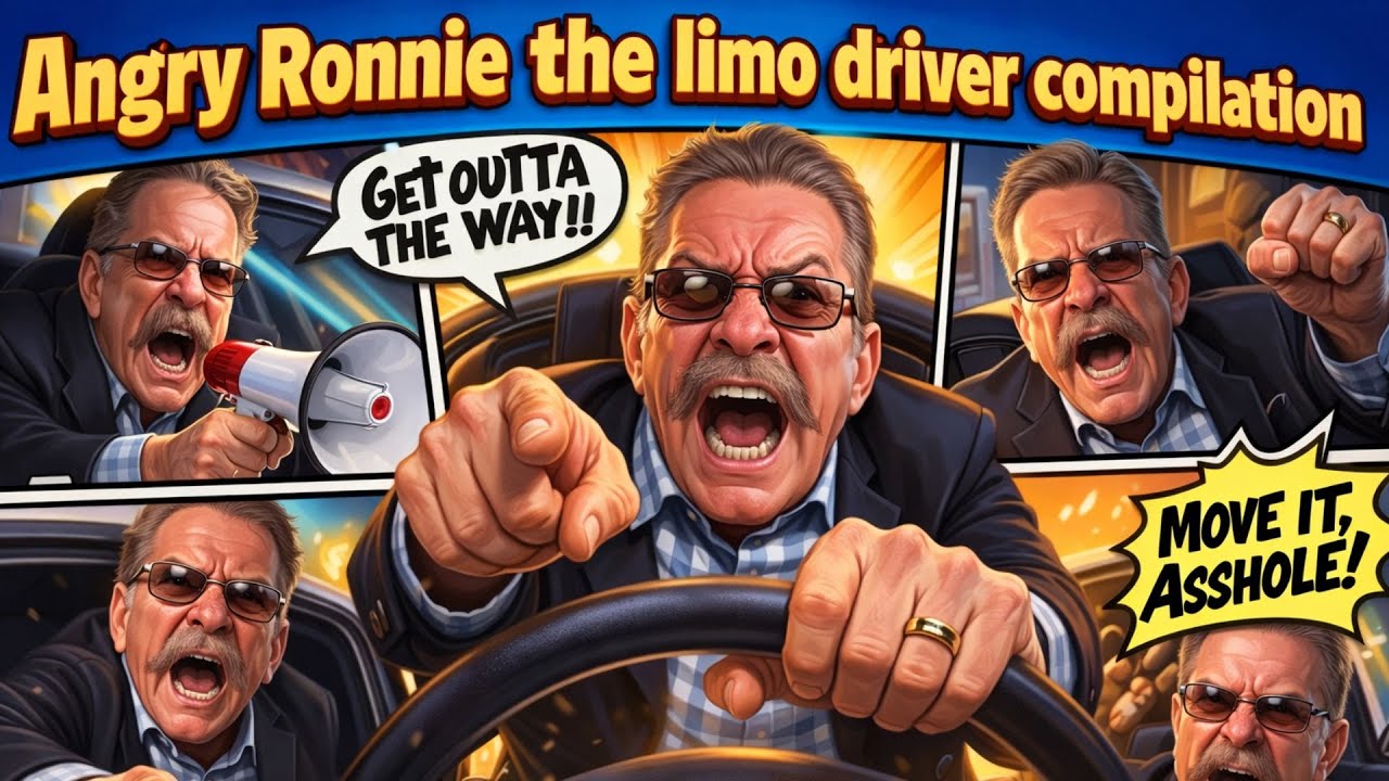 Angry Ronnie the limo driver compilation  Howard Stern Show