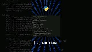 How to make a Temperature Converter in Python