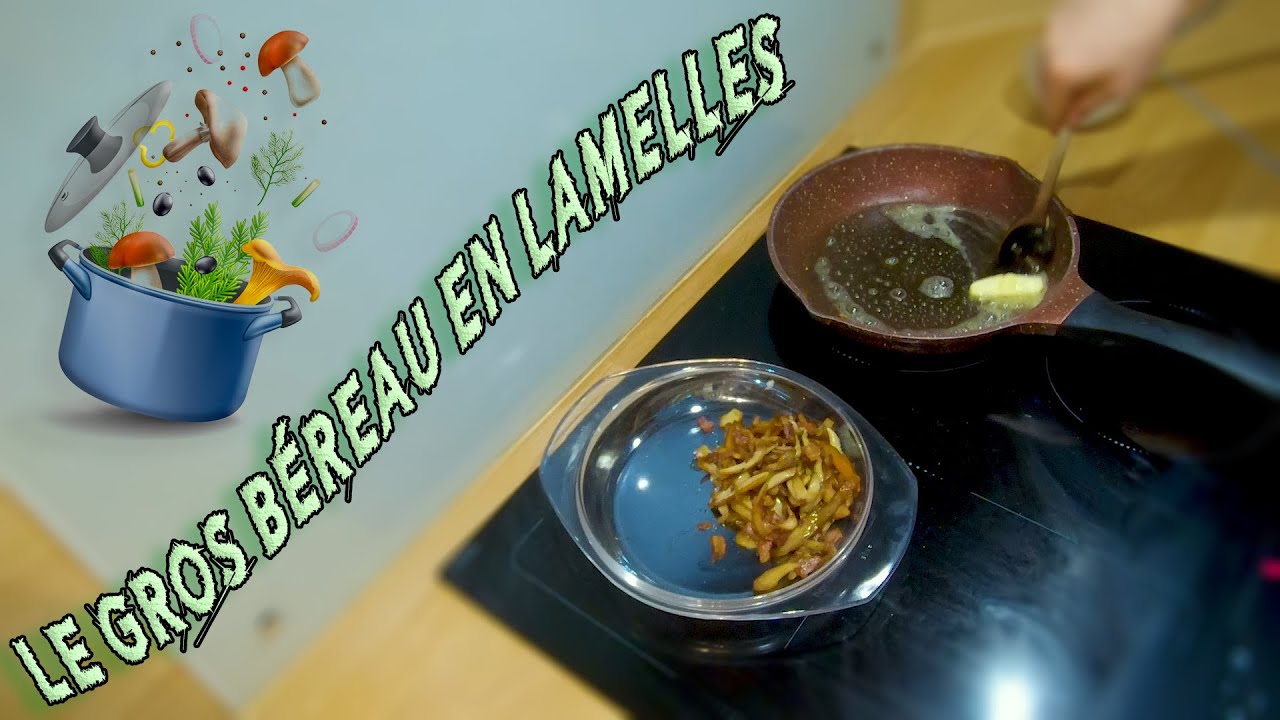 Recette de cèpes de Bordeaux : Le gros béreau en lamelles.