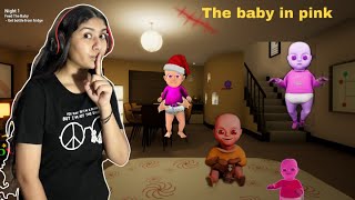 SCARY BABY IN PiNK -HORROR GAME 😱 screenshot 4