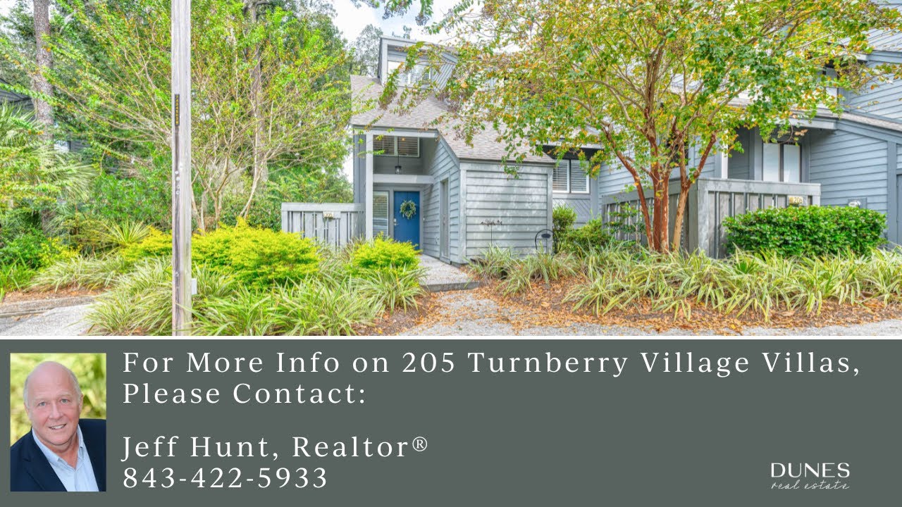 205 Turnberry Jeff Hunt Palmetto Dunes Dunes Real Estate YouTube