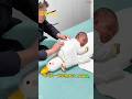 Baby Relaxing Comfortably on Soft Cushion 👶#CuteBaby #BabyLove #AdorableMoments #BabySmile#BabyVideo