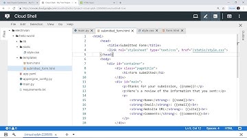 Static Files - Google Cloud Online Bootcamp - Part - 51