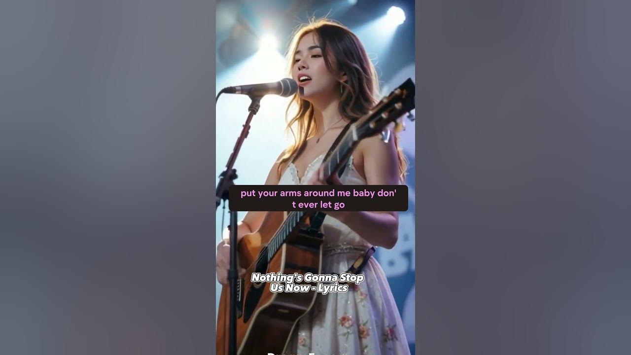 Nothing's Gonna Stop Us Now - Lyrics - Starship #englishsongs #masonmusic #popballad #AI_Music_Nova