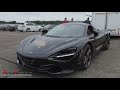 720HP McLaren 720S vs 800HP Corvette Z06 C7.R Half Mile Drag Race