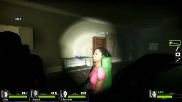 Left 4 Dead 2 - Melee Cheat Playthrough - Part 22 Town Escape Finale