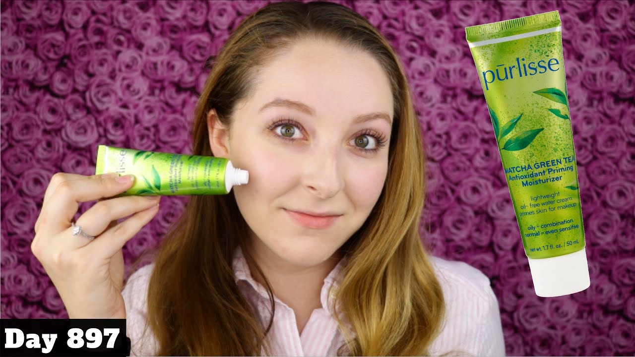 PURLISSE MATCHA GREEN TEA Antioxidant Priming Moisturizer Review YouTube