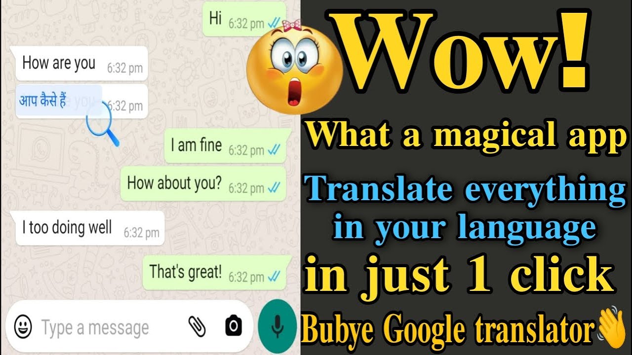 How to Translate One Language Text to Another Language in 1 second ...