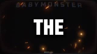 Babymonster - Sheesh Lyrics