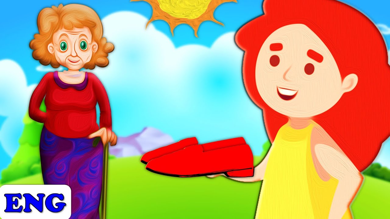 The Red Shoes | Bedtime stories and fairy tales for kids - YouTube