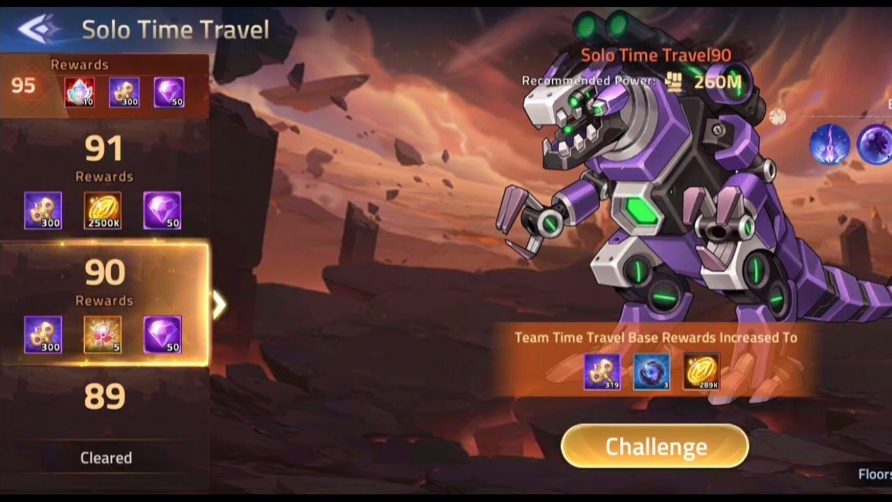 Apocalypse Dawn Stage 85-90 - Solo Time Travel Silicore Rex - YouTube
