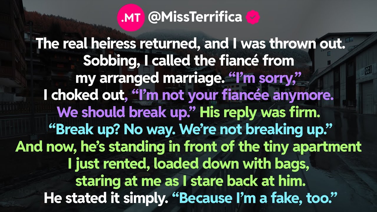 The real heiress returned, and I was thrown out. Sobbing, I called the fiancé...