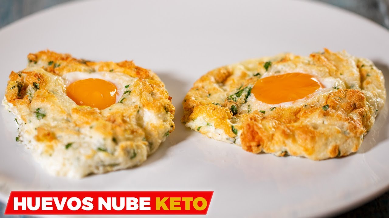 HUEVOS NUBE KETO: fácil de hacer y deliciosos