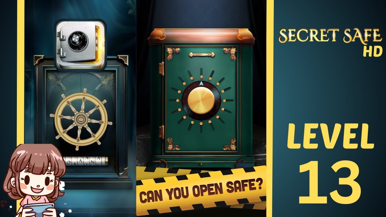 Safe Leveling Open Secret Safe Level 13 Solution Walkthrough - YouTube