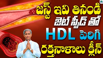 జెట్ స్పీడ్ తో HDL పెరిగి రక్తనాళాలు క్లిన్ | Manthea Satyanarayana Raju | Health Mantra |