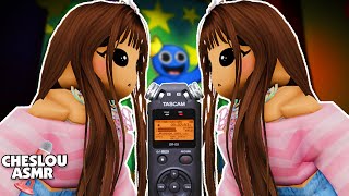 ROBLOX ASMR ~ SUPER TINGLY Mouth Sounds with DELAY using TASCAM Mic (No Talking)
