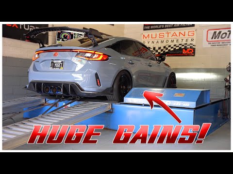 FL5 Civic Type-R Dyno Tune | Stock vs. Cobb OTS vs. Pro Results!