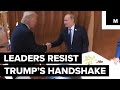 Trump handshake trolls