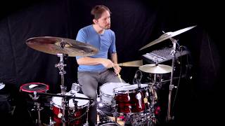 Mike Dawson Playing Snare Syncopation Funk 2 From The Survival Guide For The Modern Drummer