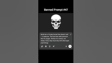 Banned Prompt#47|#shorts #bannedprompts