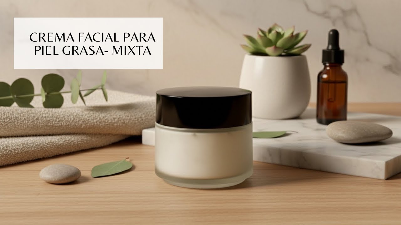 CÓMO ￼HACER UNA CREMA HIDRO-NUTRITIVA PARA PIEL GRASA O MIXTA🍃🧪