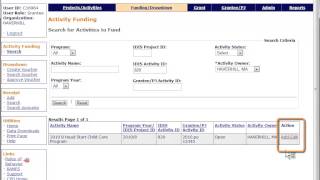 IDIS/CDBG Training: IDIS Resources for CDBG - Module 8.1: Activity Funding Demo