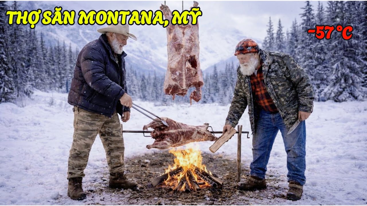 Thợ Săn Montana, Mỹ: Chuyên Gia Đặt Bẫy Và Săn Bắn Hải Ly, Linh Miêu, Bò Rừng Bắc Mỹ