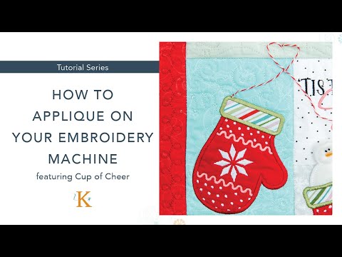 How to Applique on an Embroidery Machine – That's What {Che} Said