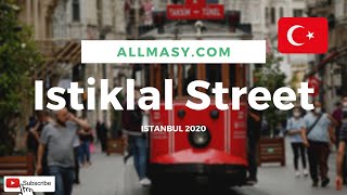 Istanbul 2020: Istiklal ulica od trga Taksim do Tunela
