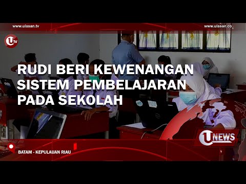RUDI BERI KEWENANGAN SISTEM PEMBELAJARAN PADA SEKOLAH | U-NEWS