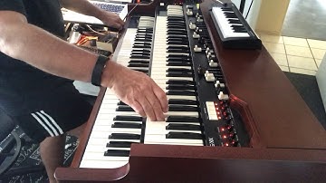 Green Onions - Doug Orlando Studio Live Video #hammond  XK5 Booker T cover #organ #hammondorgan