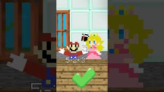 Mario Choose The Right.  #mario #shortvideo #minecraftshorts #animation #memes #funny