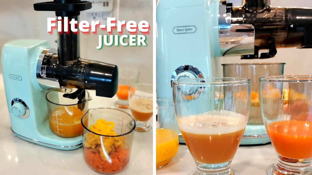 The Filter-Free Slow Juicer | Hazel Quinn | Review and Demo - YouTube
