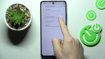How to Turn On the Keyboard Emoji Suggestions on the MOTOROLA One 5G Ace