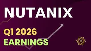 Nutanix, Inc  NTNX Q1 2026 Earnings Call