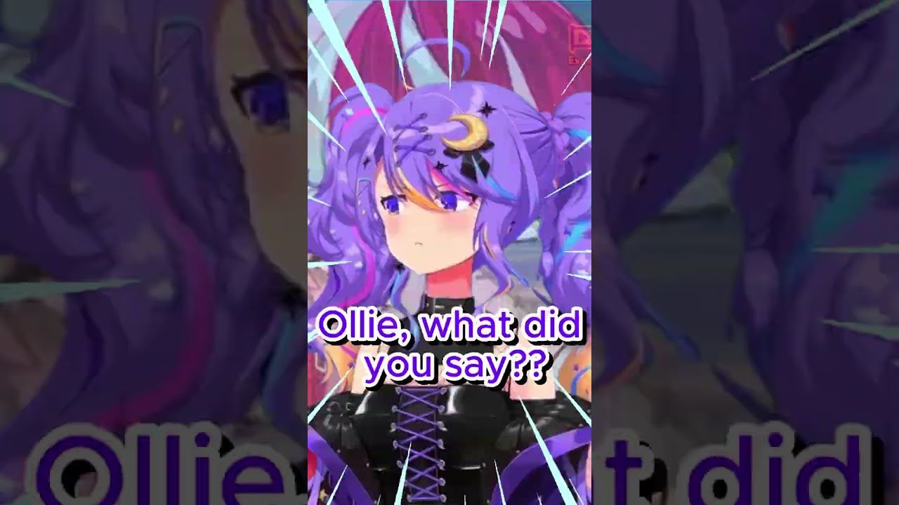 When Olllie Showed Up On Moona's Stream and Said Something Sus #hololive #moona