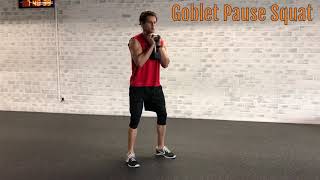 How-To: Goblet Pause Squat